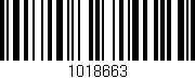 Código de barras (EAN, GTIN, SKU, ISBN): '1018663'