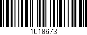Código de barras (EAN, GTIN, SKU, ISBN): '1018673'
