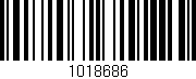 Código de barras (EAN, GTIN, SKU, ISBN): '1018686'