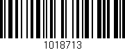 Código de barras (EAN, GTIN, SKU, ISBN): '1018713'