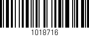 Código de barras (EAN, GTIN, SKU, ISBN): '1018716'