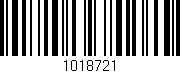 Código de barras (EAN, GTIN, SKU, ISBN): '1018721'