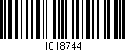 Código de barras (EAN, GTIN, SKU, ISBN): '1018744'