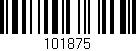 Código de barras (EAN, GTIN, SKU, ISBN): '101875'