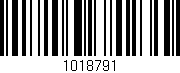 Código de barras (EAN, GTIN, SKU, ISBN): '1018791'