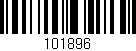 Código de barras (EAN, GTIN, SKU, ISBN): '101896'