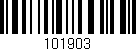 Código de barras (EAN, GTIN, SKU, ISBN): '101903'