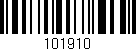 Código de barras (EAN, GTIN, SKU, ISBN): '101910'