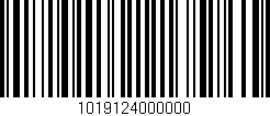 Código de barras (EAN, GTIN, SKU, ISBN): '1019124000000'
