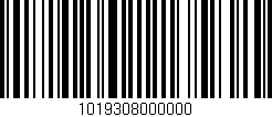 Código de barras (EAN, GTIN, SKU, ISBN): '1019308000000'