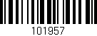 Código de barras (EAN, GTIN, SKU, ISBN): '101957'