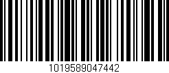 Código de barras (EAN, GTIN, SKU, ISBN): '1019589047442'