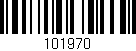 Código de barras (EAN, GTIN, SKU, ISBN): '101970'