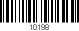 Código de barras (EAN, GTIN, SKU, ISBN): '10198'