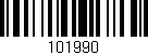 Código de barras (EAN, GTIN, SKU, ISBN): '101990'