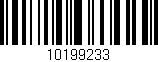 Código de barras (EAN, GTIN, SKU, ISBN): '10199233'