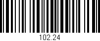 Código de barras (EAN, GTIN, SKU, ISBN): '102.24'
