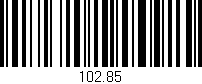 Código de barras (EAN, GTIN, SKU, ISBN): '102.85'