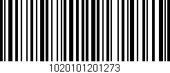 Código de barras (EAN, GTIN, SKU, ISBN): '1020101201273'
