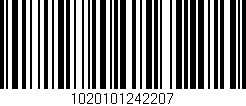 Código de barras (EAN, GTIN, SKU, ISBN): '1020101242207'