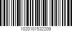 Código de barras (EAN, GTIN, SKU, ISBN): '1020101532209'