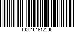 Código de barras (EAN, GTIN, SKU, ISBN): '1020101612208'