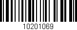 Código de barras (EAN, GTIN, SKU, ISBN): '10201069'
