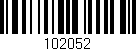 Código de barras (EAN, GTIN, SKU, ISBN): '102052'