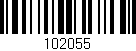 Código de barras (EAN, GTIN, SKU, ISBN): '102055'