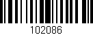 Código de barras (EAN, GTIN, SKU, ISBN): '102086'