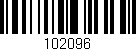 Código de barras (EAN, GTIN, SKU, ISBN): '102096'