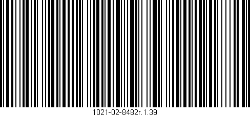 Código de barras (EAN, GTIN, SKU, ISBN): '1021-02-8482r.1.39'