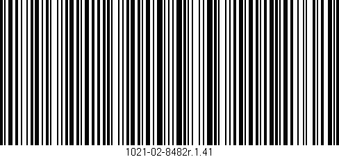 Código de barras (EAN, GTIN, SKU, ISBN): '1021-02-8482r.1.41'