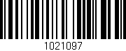 Código de barras (EAN, GTIN, SKU, ISBN): '1021097'