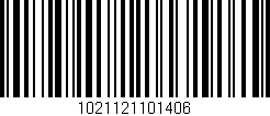 Código de barras (EAN, GTIN, SKU, ISBN): '1021121101406'