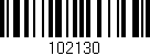 Código de barras (EAN, GTIN, SKU, ISBN): '102130'