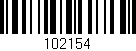 Código de barras (EAN, GTIN, SKU, ISBN): '102154'