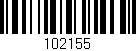 Código de barras (EAN, GTIN, SKU, ISBN): '102155'