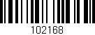 Código de barras (EAN, GTIN, SKU, ISBN): '102168'
