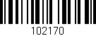 Código de barras (EAN, GTIN, SKU, ISBN): '102170'