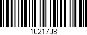 Código de barras (EAN, GTIN, SKU, ISBN): '1021708'