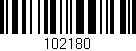 Código de barras (EAN, GTIN, SKU, ISBN): '102180'