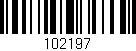 Código de barras (EAN, GTIN, SKU, ISBN): '102197'