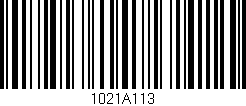 Código de barras (EAN, GTIN, SKU, ISBN): '1021A113'