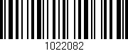 Código de barras (EAN, GTIN, SKU, ISBN): '1022082'