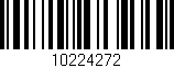 Código de barras (EAN, GTIN, SKU, ISBN): '10224272'