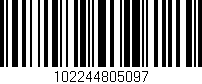 Código de barras (EAN, GTIN, SKU, ISBN): '102244805097'