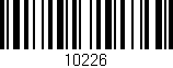 Código de barras (EAN, GTIN, SKU, ISBN): '10226'