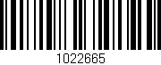 Código de barras (EAN, GTIN, SKU, ISBN): '1022665'