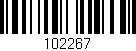 Código de barras (EAN, GTIN, SKU, ISBN): '102267'